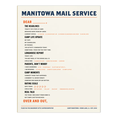 Letters Home from Camp Manitowa