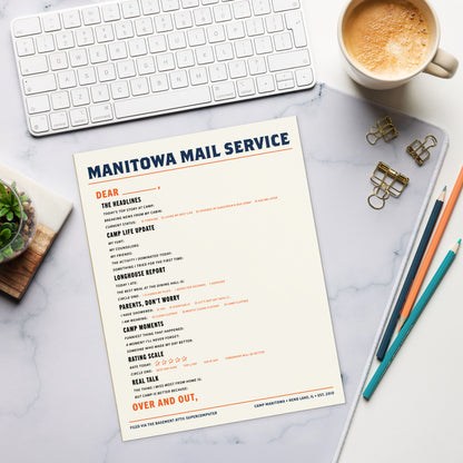 Letters Home from Camp Manitowa